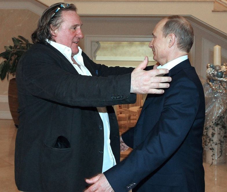 Depardieu popiera Putina i krytykuje opozycję