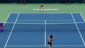 Toronto, 1/4 finału: Znakomite zagranie Radwańskiej