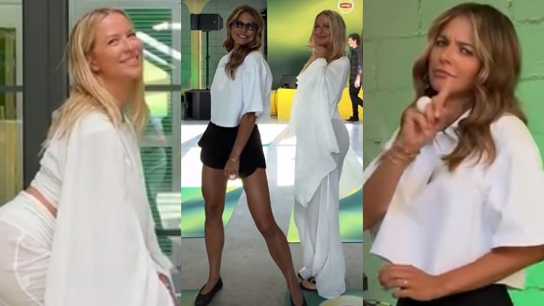 Anna Lewandowska i Jessica Mercedes nagrały wspólną rolkę