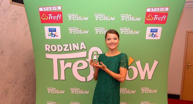 Joanna Jabłczyńska ambasadorką serialu „Rodzina Treflików” w TVP ABC