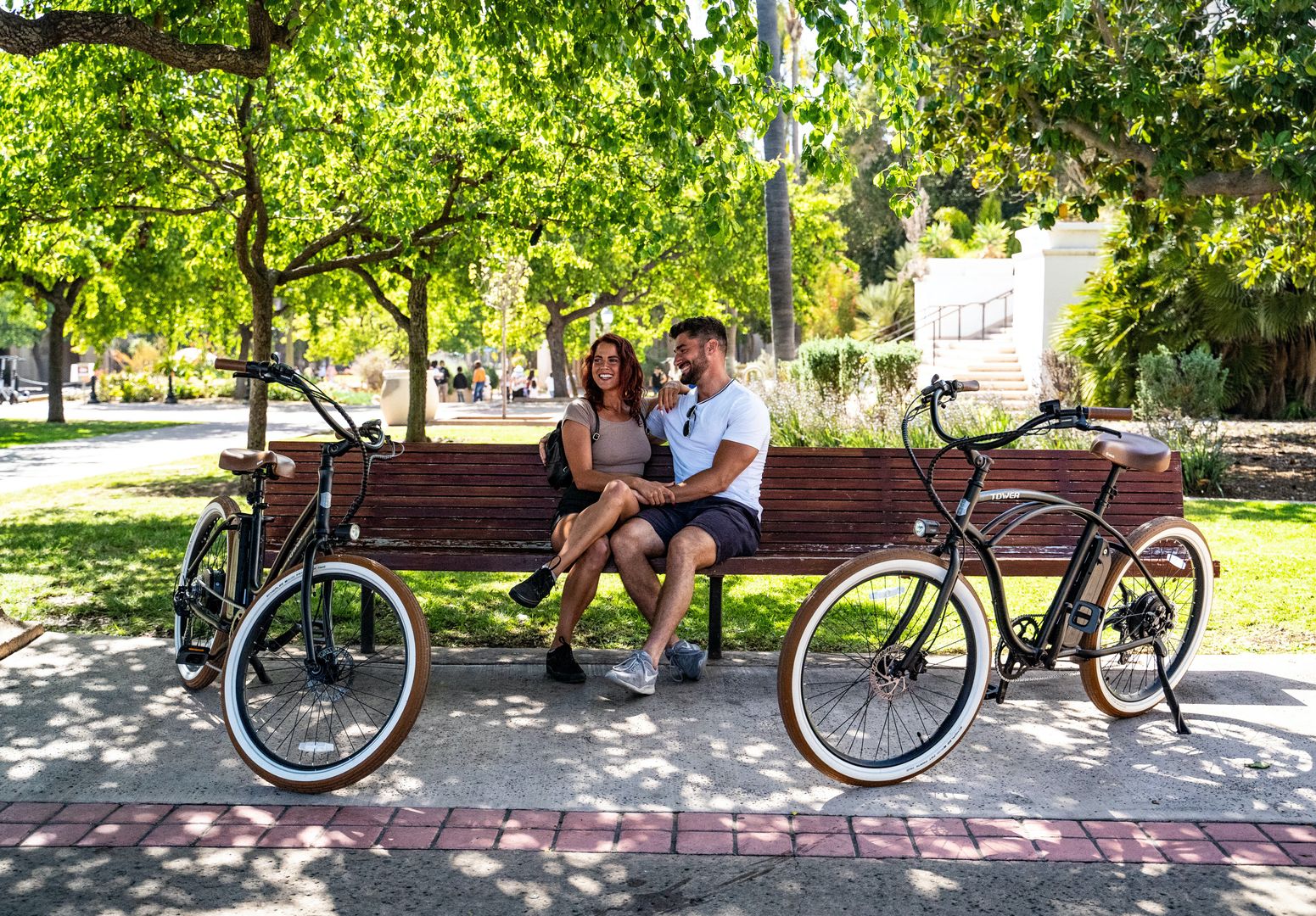 elektryczny rower miejski beach cruiser