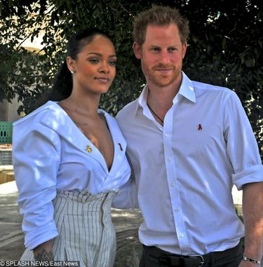 Rihanna i książę Harry