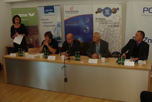Konferencja prasowa AZS UAM Poznań (fot. materiały prasowe)