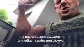 #dziejesiewsporcie: "hardkorowe" postępy Burneiki. Co za biceps!