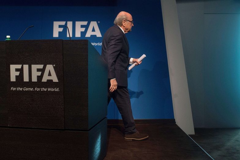 Na zdj. były szef FIFA Sepp Blatter