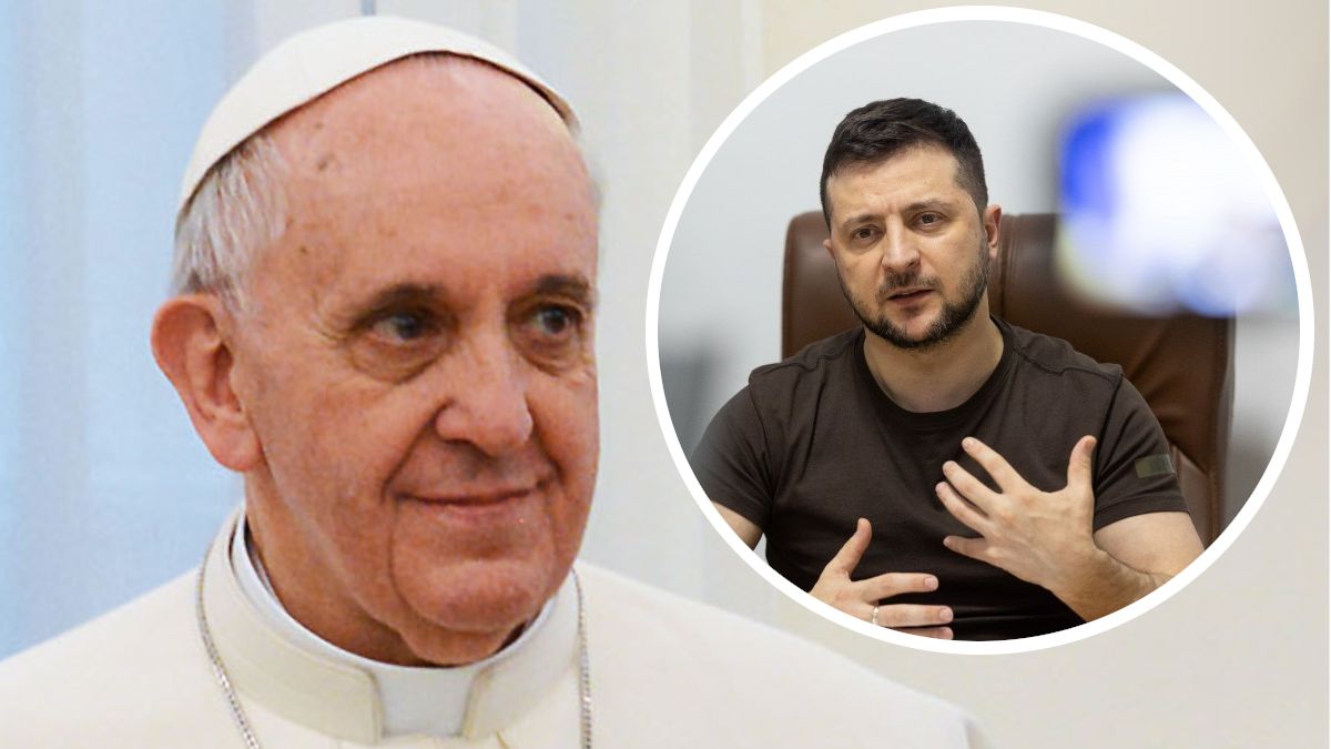 Prezydent Ukrainy odpowiada na skandaliczne słowa papieża