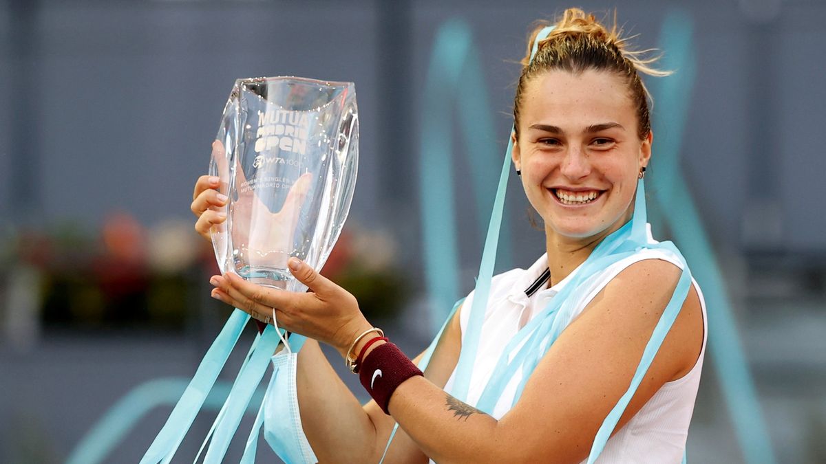 Aryna Sabalenka, mistrzyni turnieju Mutua Madrid Open 2021