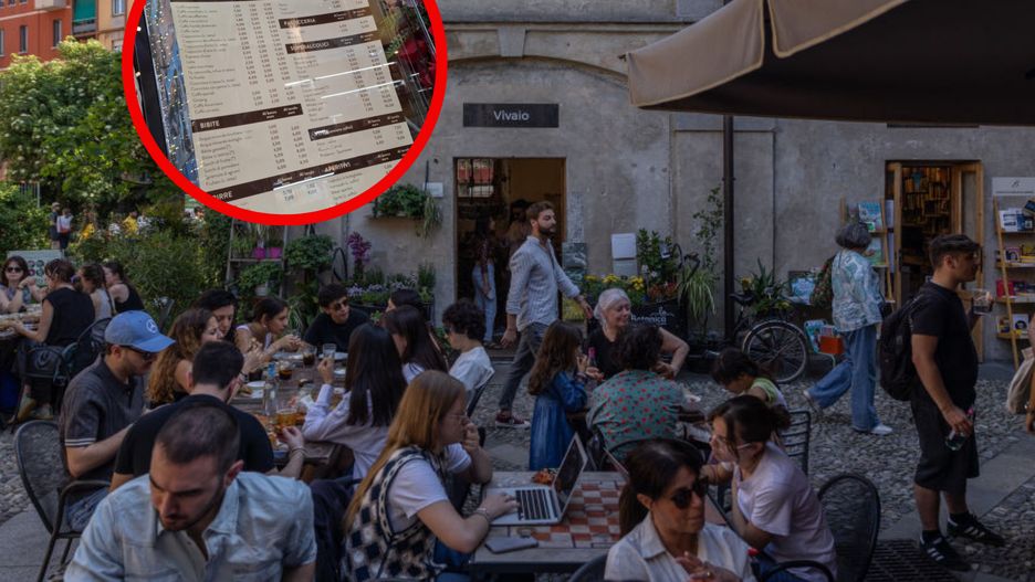 Warto dokładnie spojrzeć na menu we włoskich kawiarniach