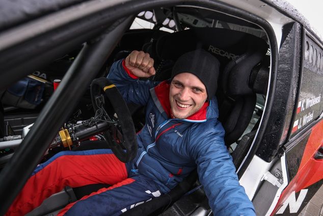 Kacper Wróblewski powalczy o dobry wynik w Rajdzie Polski (fot. Maciej Niechwiadowicz)