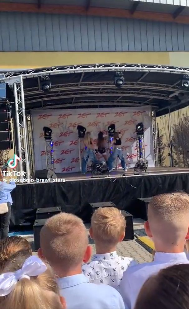 Blanka zatańczyła na rozpoczęciu roku szkolnego