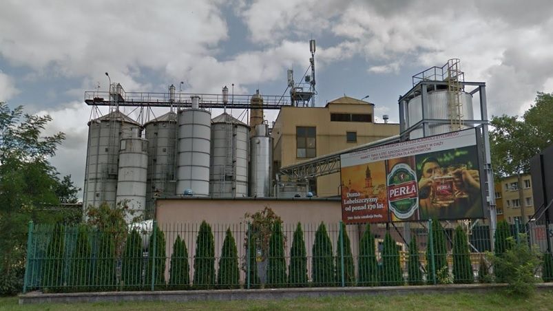 Zakład produkcyjny Perła Browary Lubelskie S.A. przy ul. Kunickiego w Lublinie