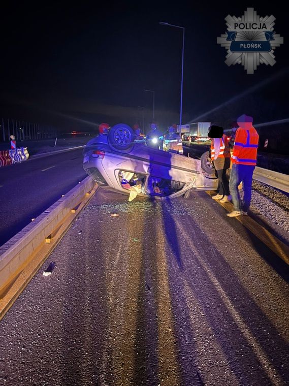 Powiat płoński: 23 zdarzenia na remontowanym odcinku trasy S7