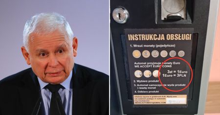 "Znalazłem euro za 3 zł". Zdjęcie robi furorę po słowach Jarosława Kaczyńskiego