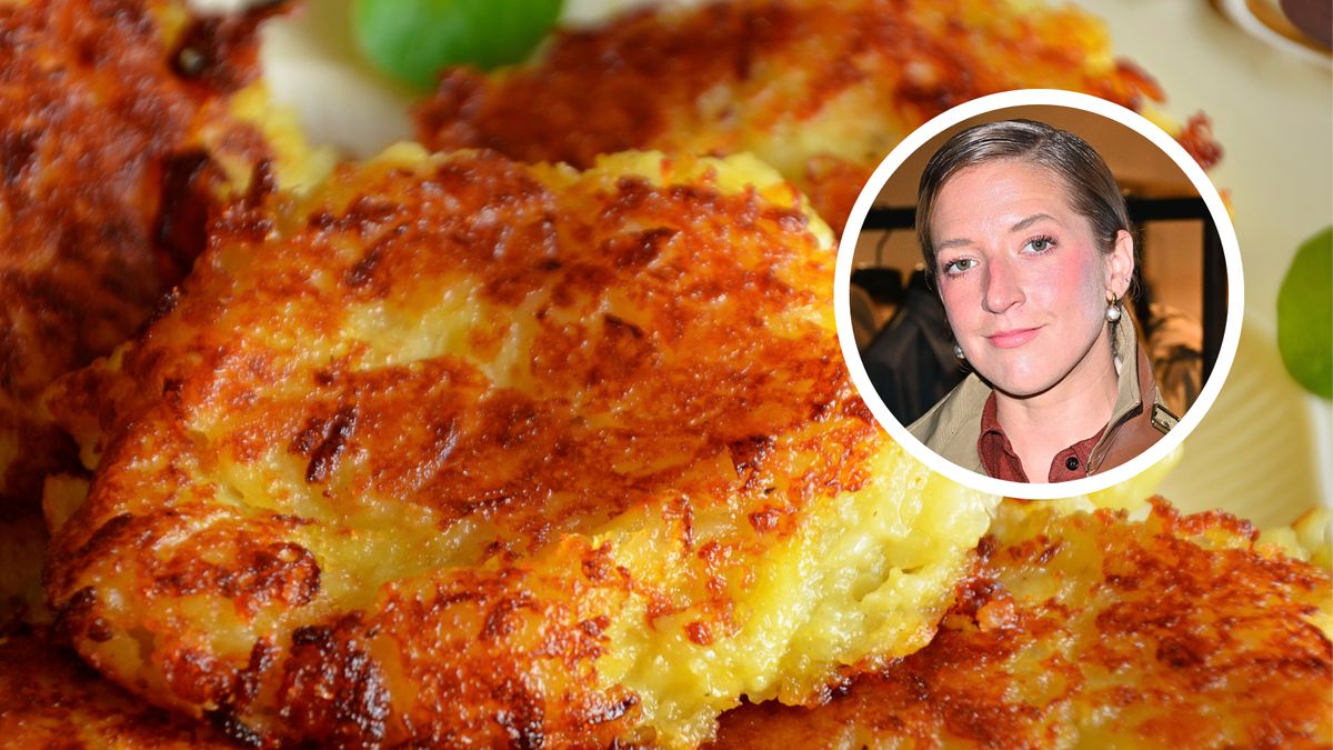 Rosti według Lary Gessler. Chrupiące placki z kiszoną kapustą