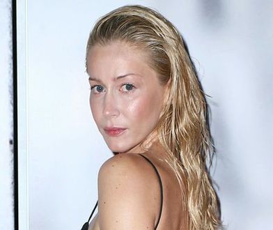 "Lekarze": Katarzyna Warnke w przezroczystej sukience