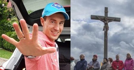 Kamil Stoch też poparł "Różaniec do granic". Internauci szydzą: "Cyrk, kompletna paranoja!"