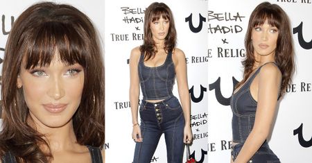 Odmieniona Bella Hadid cierpi dla mody, pozując na wdechu