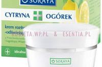 Cytryna i Ogórek Krem rozświetlająco - odświeżający - 50 ml (Soraya)