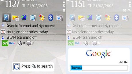 Szybsza o 40% wyszukiwarka Google na Symbiana, niestety jeszcze nie w Polsce 1