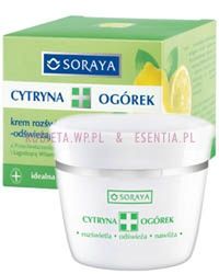 Cytryna i Ogórek Krem rozświetlająco - odświeżający - 50 ml (Soraya)