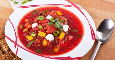 Zupa buraczkowa  - leczy, krzepi i rozgrzewa