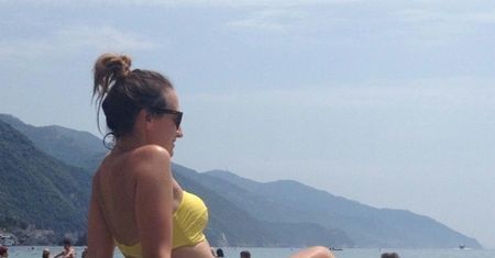 "M jak miłość": Anna Gzyra w bikini na włoskich wakacjach