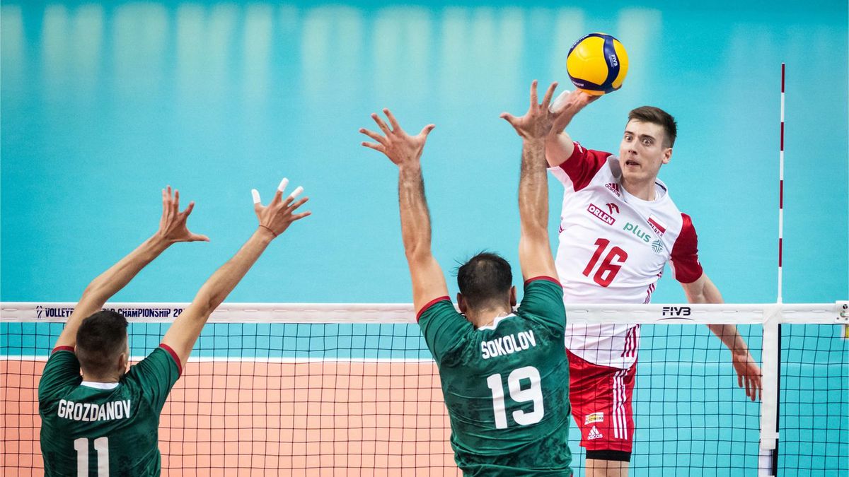 Materiały prasowe / FIVB / Kamil Semeniuk w akcji