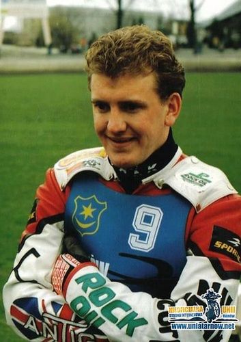 Joe Screen w barwach Unii Tarnów - rok 1993