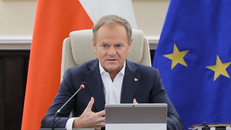 Warszawa, 10.12.2024. Premier Donald Tusk podczas posiedzenia rządu w KPRM w Warszawie, 10 bm. Ministrowie zajmą się m.in. projektem ustawy likwidującej CBA. (mr) PAP/Paweł Supernak