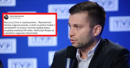 Dyrektor TVP Sport wściekł się na Rosjanina. "Bydlak z uśmieszkiem na twarzy"