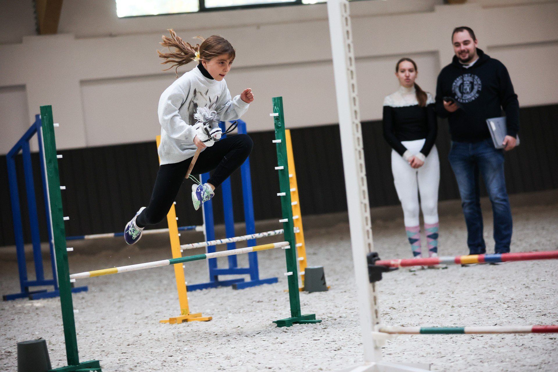 Zawody Hobby Horse na Uniwersytecie Rolniczym