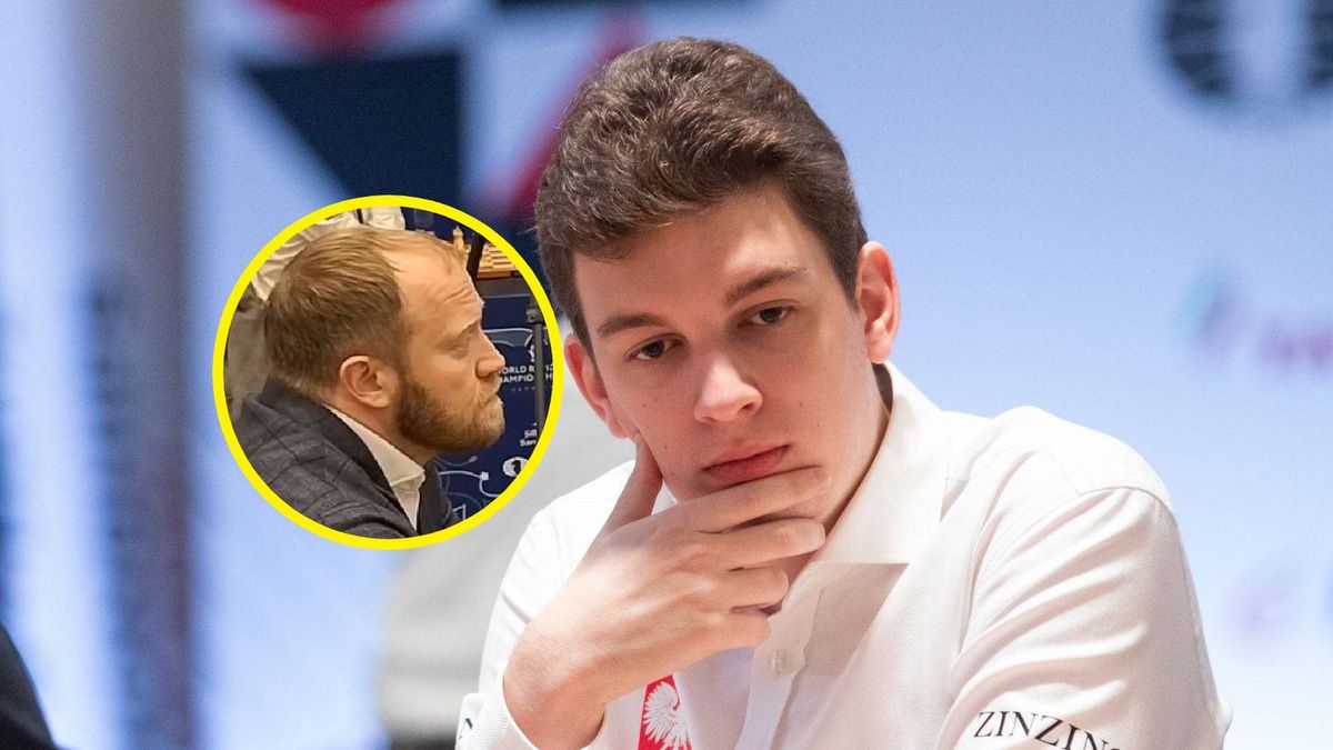 Getty Images / Foto Olimpik/NurPhoto / YouTube/ChessBase India / Na zdjęciu: Jan Krzysztof Duda, na małym zdjęciu: Denis Chismatullin