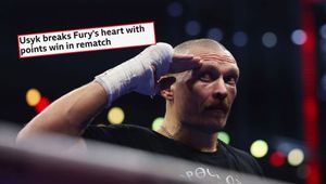 "Dali z siebie wszystko". Tak media podsumowały walkę Usyk - Fury