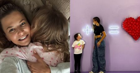Anna Lewandowska pochwaliła się akrobatycznymi umiejętnościami córki. Przy okazji pokazała TWARZ dziewczynki (FOTO)