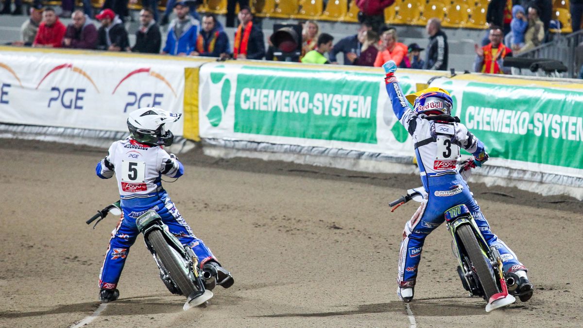 WP SportoweFakty / Katarzyna Łapczyńska / Na zdjęciu: Piotr Pawlicki i Janusz Kołodziej