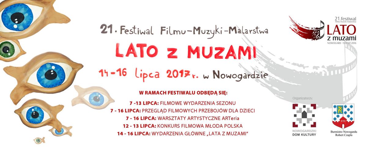 Rusza nabór filmów do Konkurs FILMOWA MŁODA POLSKA na Festiwalu LATO Z MUZAMI w Nowogardzie
