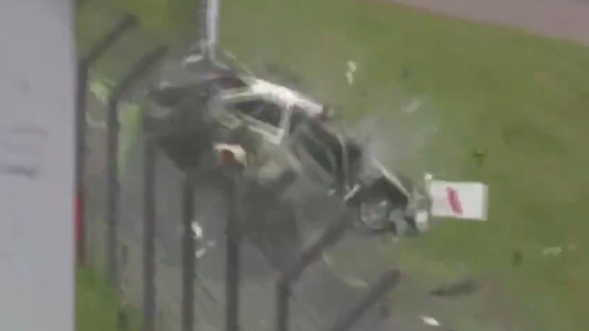 wypadek na Brands Hatch