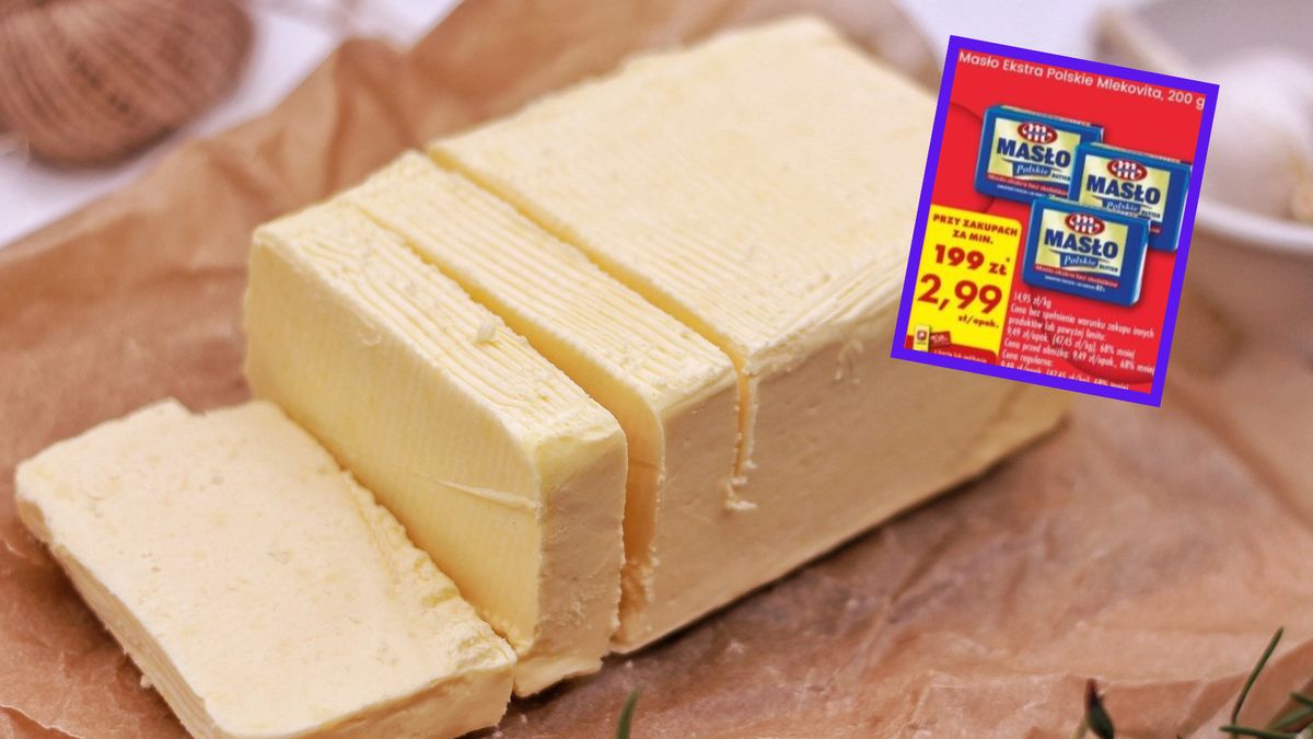 W Biedronce można kupić masło za 2,99 zł. Jest jeden warunek  