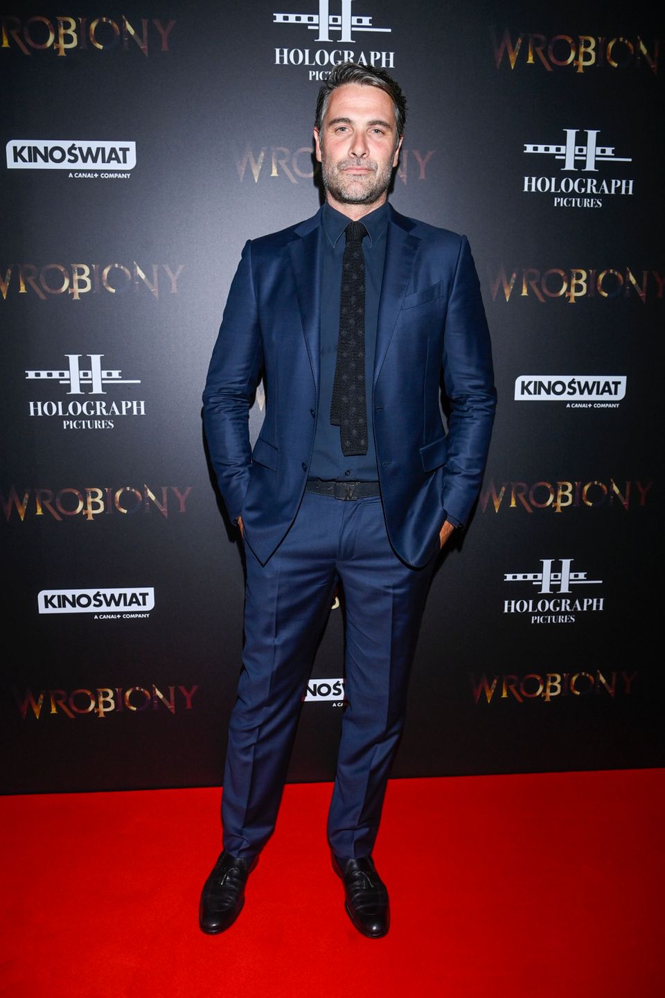 Luca Calvani - premiera filmu Wrobiony