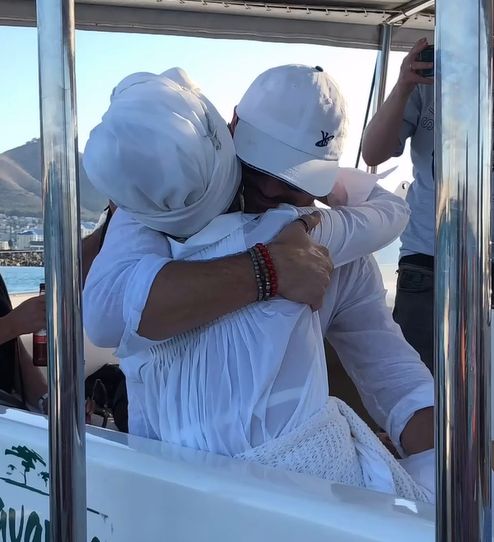 Omenaa Mensah i Rafał Brzoska