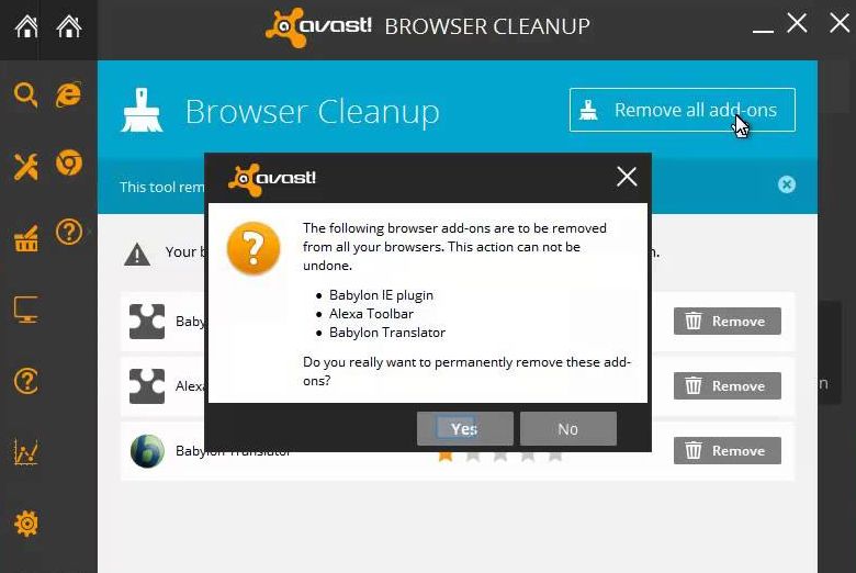 Avast może niechcący usunąć wszystkie dodatki z Twojego Firefoksa