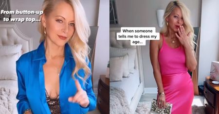 52-letnia influencerka nie stroni od krótkich topów i spódniczek mini. Tak odpowiada na uwagi, że powinna ubierać się "STOSOWNIE DO WIEKU"