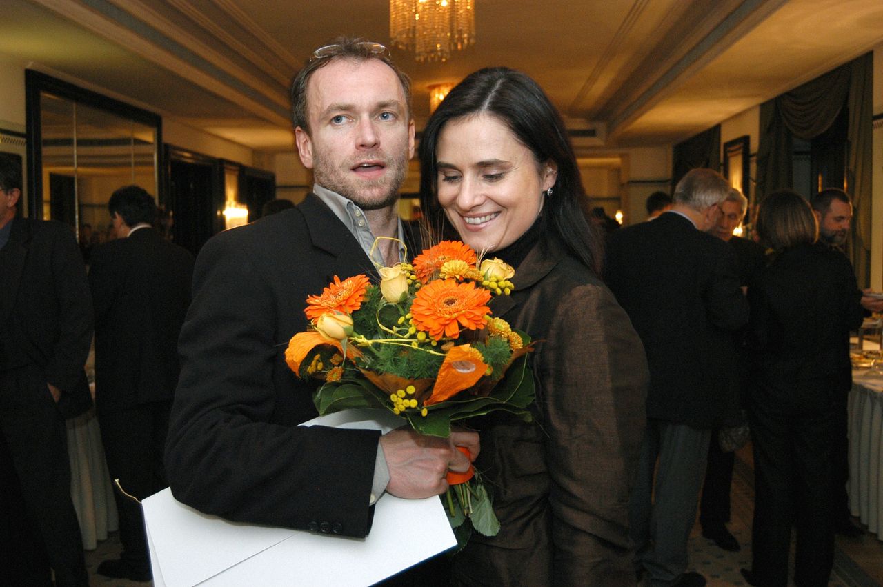 Dorota Landowska i Mariusz Bonaszewski w 2004 roku