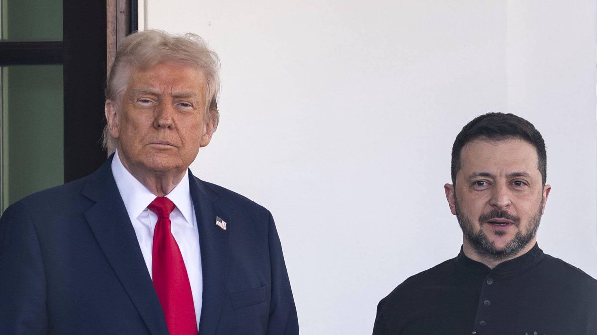 Rozmowa Donalda Trumpa i Wołodymyra Zełenskiego