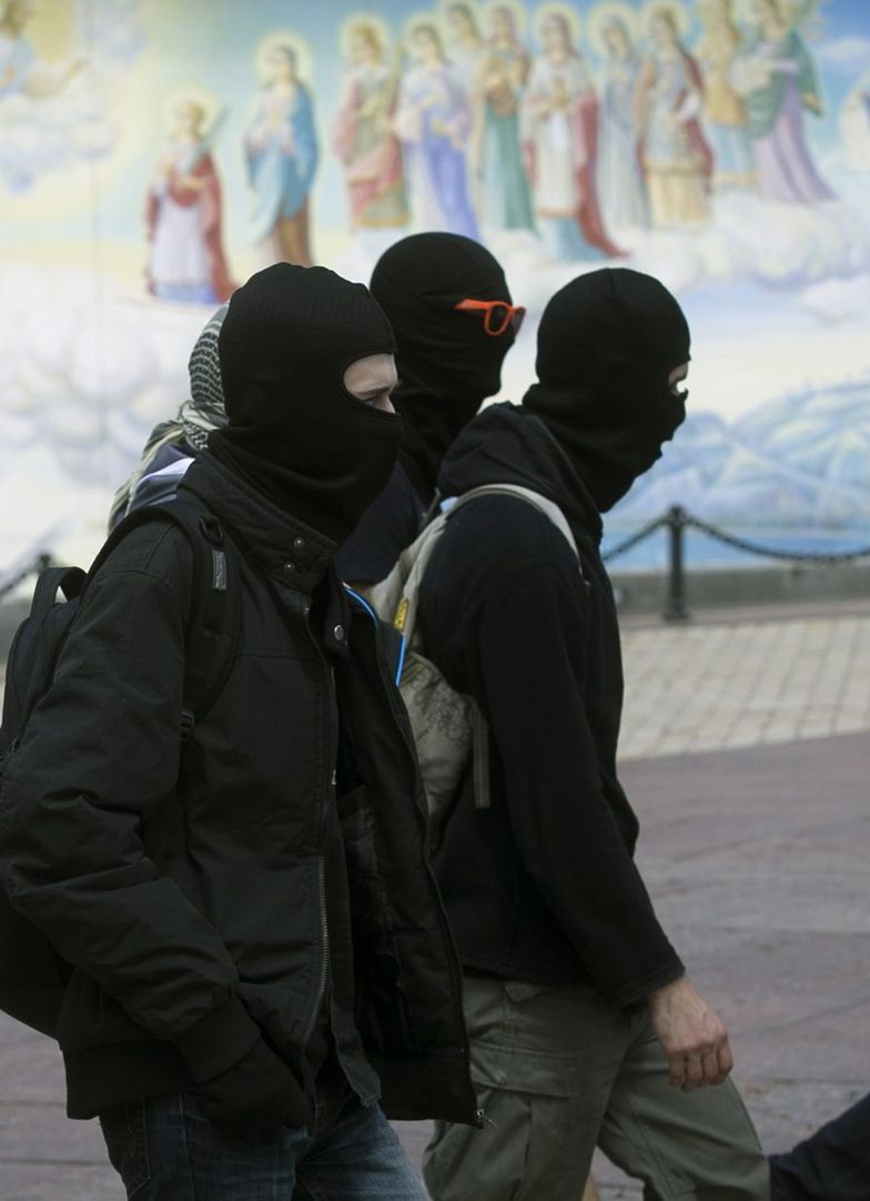 Prorosyjscy protestańci w Kijowie