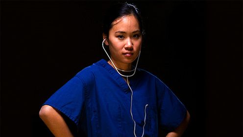 Słuchawki w kształcie stetoskopu 1