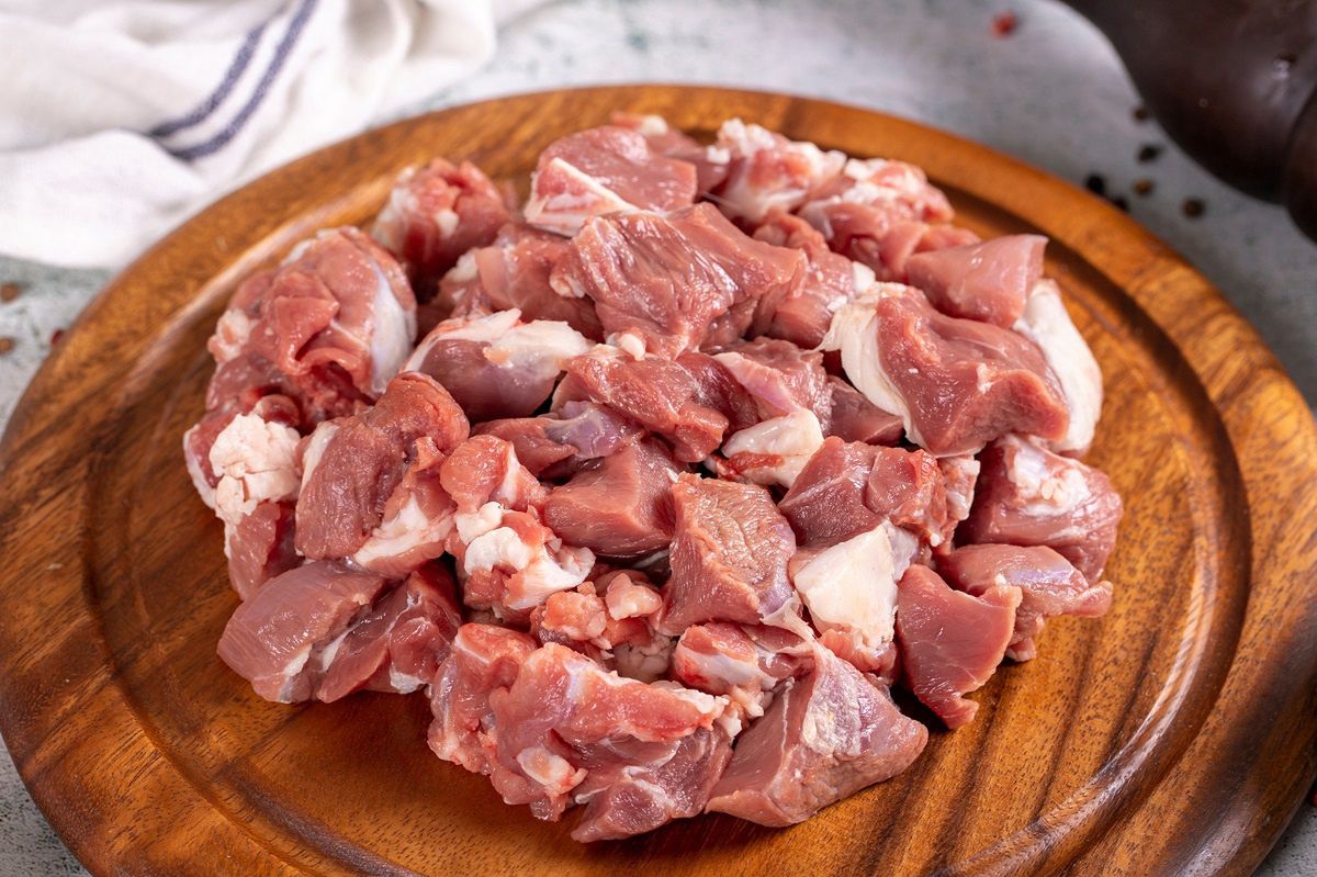 The healthiest meat, but it's hard to get. We also don't know how to prepare it.
