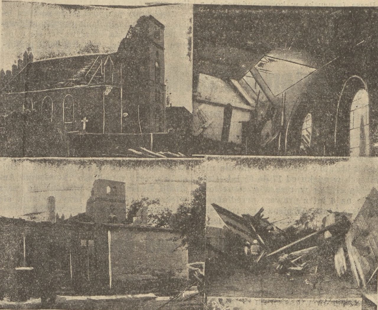 "Dachy leciały na odległość stu metrów". Katastrofalne tornado przeszło przez Pomorze w 1936 roku