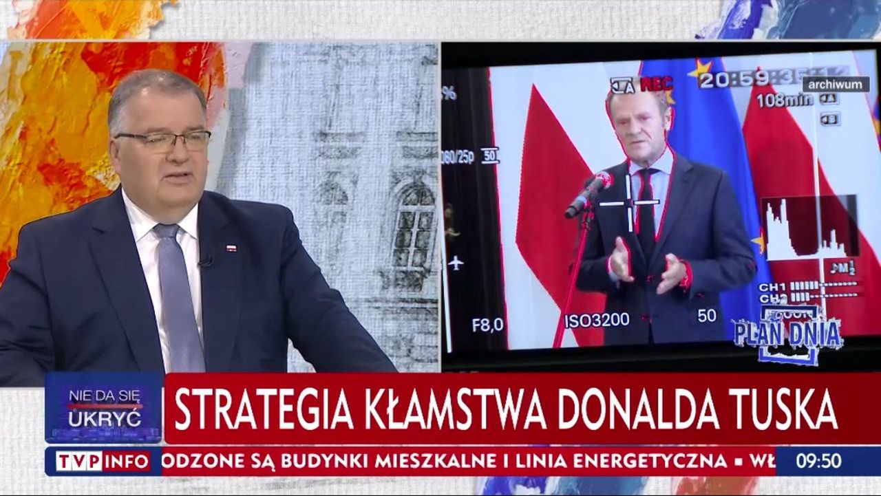 Drugi "diabelski Tusk". Kolejna manipulacja TVP Info