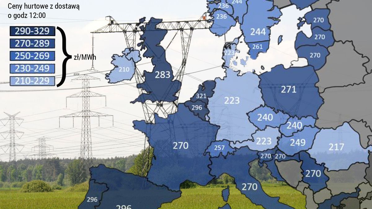 Klimatyzacja w Europie zużywa więcej prądu niż cała Polska